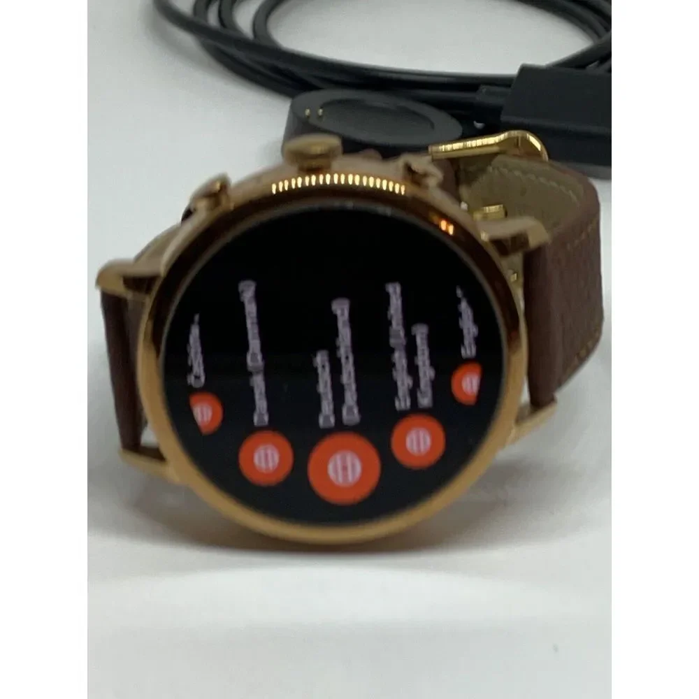 Fossil Gen 4 Authentic Digital Dial Smart Watch Custom Band FTW6018 QT768